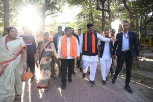 उपमुख्यमंत्री विजय शर्मा ने जिला पंचायत रायपुर का किया निरीक्षण उपमुख्यमंत्री विजय शर्मा ने जिला पंचायत रायपुर का किया निरीक्षण