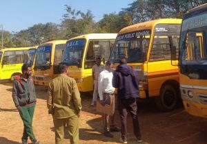परिवहन विभाग द्वारा 104 स्कूली बसों के मानक सुरक्षा जांच की गई परिवहन विभाग द्वारा 104 स्कूली बसों के मानक सुरक्षा जांच की गई