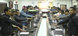 बिलासपुर जिला कार्यालय में मनाया गया राष्ट्रीय मतदाता दिवस बिलासपुर जिला कार्यालय में मनाया गया राष्ट्रीय मतदाता दिवस