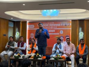 राष्ट्रीय मतदाता दिवस 2026 की थीम "मेरा भारत, मेरा वोट" है - गुरु प्रकाश पासवान राष्ट्रीय मतदाता दिवस 2026 की थीम "मेरा भारत, मेरा वोट" है - गुरु प्रकाश पासवान