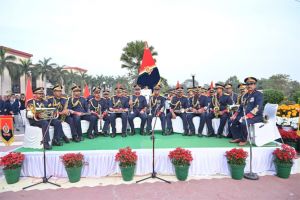 आरपीएफ बैंड की प्रस्तुति ने उच्च न्यायालय परिसर को किया संगीतमय 