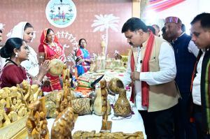  बस्तर पण्डूम 2026 की तैयारियों का उप मुख्यमंत्री विजय शर्मा ने लिया जायजा