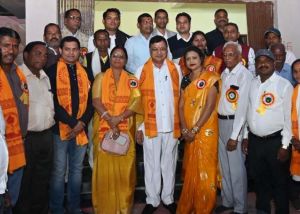  उद्योग मंत्री ने मथुरा माली मरार पटेल समाज को दी 10 लाख के सामुदायिक भवन की सौगात