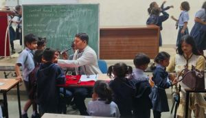 "प्रोजेक्ट धड़कन" के अंतर्गत बच्चों की हुई निःशुल्क हृदय जांच, 828 बच्चों की हुई स्क्रीनिंग "प्रोजेक्ट धड़कन" के अंतर्गत बच्चों की हुई निःशुल्क हृदय जांच, 828 बच्चों की हुई स्क्रीनिंग