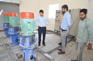  कलेक्टर श्री सिंह ने जल जीवन मिशन अंतर्गत समूह जल परियोजना के कार्यों का किया निरीक्षण  