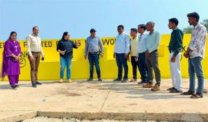 राज्य स्तरीय टीम ने तखतपुर जनपद में स्वच्छता कार्यों का किया निरीक्षण