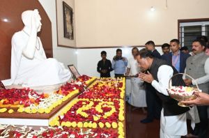 आध्यात्मिक मूल्यों एवं संस्कारों की पाठशाला है अघोर गुरु पीठ बनोरा : मुख्यमंत्री 