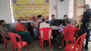 भिलाई-चरोदा में दिव्यांगजनों के लिए सहायक उपकरण चिन्हांकन एवं परीक्षण शिविर आयोजित भिलाई-चरोदा में दिव्यांगजनों के लिए सहायक उपकरण चिन्हांकन एवं परीक्षण शिविर आयोजित