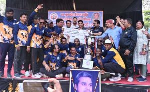  खेल आपसी सद्भाव, अनुशासन और टीम भावना को मजबूत करने का सशक्त माध्यम-राजस्व मंत्री टंकराम वर्मा