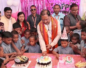   बच्चों के चेहरों की मुस्कान बना मुख्यमंत्री श्री साय के जन्मदिन का सबसे बड़ा उपहार