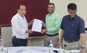  मानवता की सेवा के लिए रेडक्रॉस सोसाइटी से जुड़ने का आह्वान, डिप्टी कलेक्टर उपेन्द्र किण्डो बने सदस्य