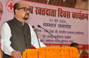 रक्तदान सबसे बड़ा दान, इससे बड़ी कोई सेवा नहीं - राज्यपाल श्री डेका रक्तदान सबसे बड़ा दान, इससे बड़ी कोई सेवा नहीं - राज्यपाल श्री डेका