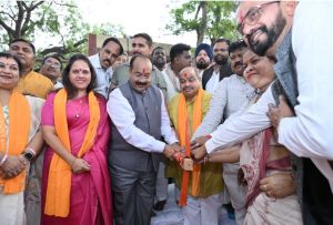  उप मुख्यमंत्री अरुण साव ने 2500 किलोलीटर क्षमता के पानी टंकी निर्माण का किया भूमिपूजन