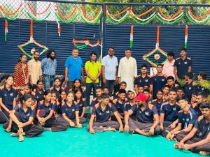 राष्ट्रीय खेल दिवस पर साईं ट्रेनिंग सेंटर, रायपुर में नगर निगम जोन 4 जोन अध्यक्ष मुरली शर्मा ने किया खिलाड़ियों का उत्साहवर्धन राष्ट्रीय खेल दिवस पर साईं ट्रेनिंग सेंटर, रायपुर में नगर निगम जोन 4 जोन अध्यक्ष मुरली शर्मा ने किया खिलाड़ियों का उत्साहवर्धन