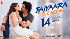 अपकमिंग फिल्म 'सैयारा' का पहला गाना हुआ रिलीज, 18 जुलाई को सिनेमाघरों दस्तक देगी फिल्म  