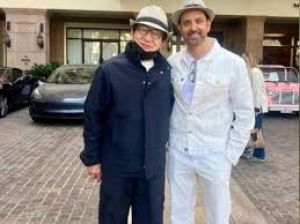 जैकी चैन से मिले ऋतिक रोशन, इंस्टाग्राम पर तस्वीर साझा की