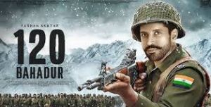 फरहान अख्तर की &lsquo;120 बहादुर' पहली बार सभी डिफेंस थियेटर में दिखायी जाएगी