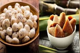 वजन कम करने में फायदेमंद है मखाना और गुड़, जानें खाने का सही तरीका वजन कम करने में फायदेमंद है मखाना और गुड़, जानें खाने का सही तरीका