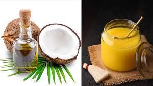   सेहत के लिए बेहद फायदेमंद है देसी घी और नारियल तेल 