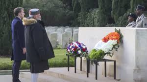 प्रधानमंत्री मोदी ने माजारग्वेज कब्रिस्तान का दौरा कर भारतीय सैनिकों को श्रद्धांजलि दी प्रधानमंत्री मोदी ने माजारग्वेज कब्रिस्तान का दौरा कर भारतीय सैनिकों को श्रद्धांजलि दी