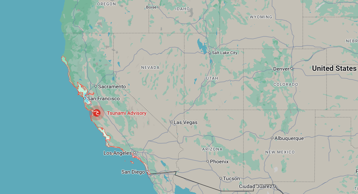 रूस में भूकंप के बाद अमेरिका में सुनामी का खतरा, सैन फ्रांसिस्को में भारतीय दूतावास ने जारी की चेतावनी रूस में भूकंप के बाद अमेरिका में सुनामी का खतरा, सैन फ्रांसिस्को में भारतीय दूतावास ने जारी की चेतावनी