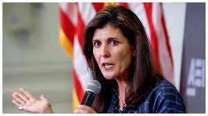 निक्की हेली ने रूसी तेल पर ट्रंप के विचारों को भारत से गंभीरता से लेने को कहा निक्की हेली ने रूसी तेल पर ट्रंप के विचारों को भारत से गंभीरता से लेने को कहा