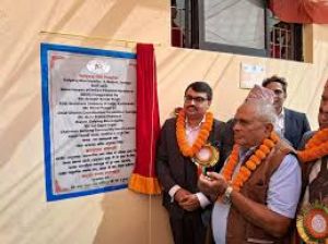 नेपाल के स्यांग्जा जिले में भारत की सहायता से निर्मित अस्पताल भवन का उद्घाटन नेपाल के स्यांग्जा जिले में भारत की सहायता से निर्मित अस्पताल भवन का उद्घाटन