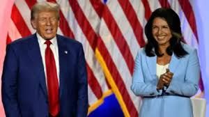 तुलसी गबार्ड डायरेक्टर ऑफ नेशनल इंटेलिजेंस के रूप में सेवाएं देंगी : ट्रंप तुलसी गबार्ड डायरेक्टर ऑफ नेशनल इंटेलिजेंस के रूप में सेवाएं देंगी : ट्रंप