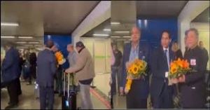 थरूर की अगुवाई में सर्वदलीय प्रतिनिधिमंडल ब्राजील पहुंचा थरूर की अगुवाई में सर्वदलीय प्रतिनिधिमंडल ब्राजील पहुंचा