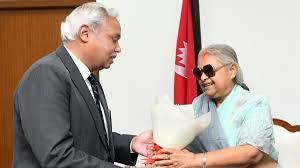 भारतीय राजदूत ने नेपाल के प्रधानमंत्री कार्की से मुलाकात की, मोदी का संदेश दिया भारतीय राजदूत ने नेपाल के प्रधानमंत्री कार्की से मुलाकात की, मोदी का संदेश दिया