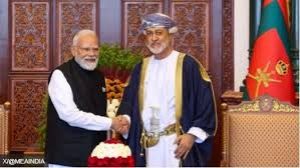 भारत-ओमान मुक्त व्यापार समझौते से द्विपक्षीय संबंधों में नई ऊर्जा आएगीः प्रधानमंत्री मोदी
