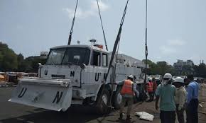 यूनिफिल में भारतीय दल के इस्तेमाल के लिए स्वदेश निर्मित वाहन लेबनान पहुंचेंगे यूनिफिल में भारतीय दल के इस्तेमाल के लिए स्वदेश निर्मित वाहन लेबनान पहुंचेंगे