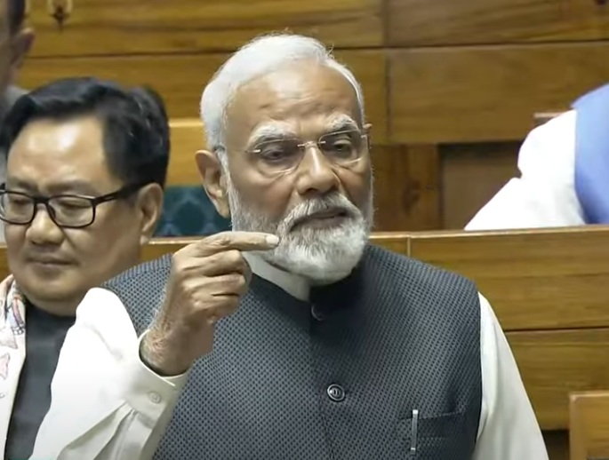 राष्ट्रपति के अभिभाषण पर धन्यवाद प्रस्ताव पर चर्चा, पीएम ने कहा-जो गरीबों की झोपड़ियों में फोटो सेशन कराते हैं, उन्हें संसद में गरीबों की बात बोरिंग ही लगेगी राष्ट्रपति के अभिभाषण पर धन्यवाद प्रस्ताव पर चर्चा, पीएम ने कहा-जो गरीबों की झोपड़ियों में फोटो सेशन कराते हैं, उन्हें संसद में गरीबों की बात बोरिंग ही लगेगी