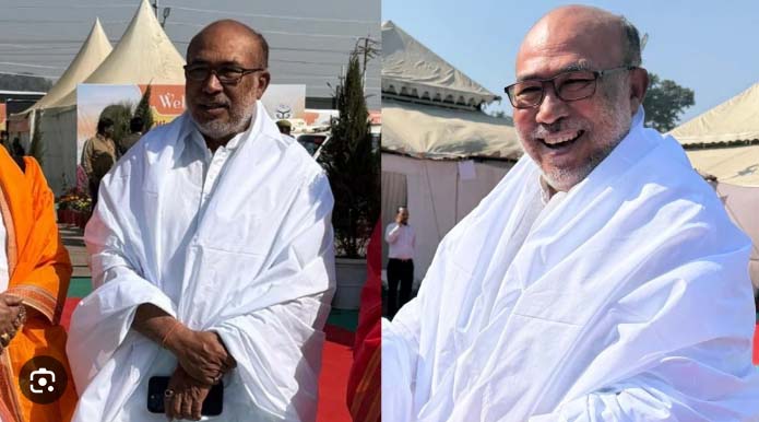 महाकुंभ: मणिपुर के मुख्यमंत्री प्रयागराज में संगम स्नान करेंगे महाकुंभ: मणिपुर के मुख्यमंत्री प्रयागराज में संगम स्नान करेंगे