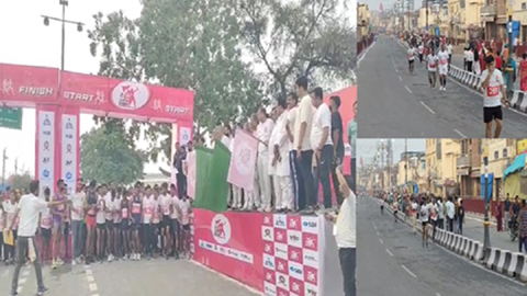 अयोध्या में ‘रन फॉर राम’ मैराथन का आयोजन, हजारों ने लिया हिस्सा अयोध्या में ‘रन फॉर राम’ मैराथन का आयोजन, हजारों ने लिया हिस्सा