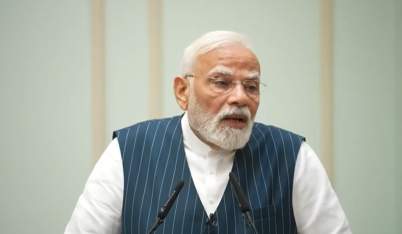 प्रधानमंत्री ने राष्ट्रीय शिक्षक पुरस्कार समारोह को संबोधित किया, जीएसटी सुधारों को बताया ‘डबल डोज ऑफ सपोर्ट एंड ग्रोथ’ प्रधानमंत्री ने राष्ट्रीय शिक्षक पुरस्कार समारोह को संबोधित किया, जीएसटी सुधारों को बताया ‘डबल डोज ऑफ सपोर्ट एंड ग्रोथ’