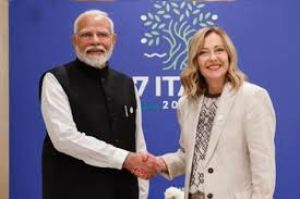 प्रधानमंत्री मोदी ने मेलोनी से की बात, ईयू-भारत मुक्त व्यापार समझौते, यूक्रेन संघर्ष पर हुई चर्चा प्रधानमंत्री मोदी ने मेलोनी से की बात, ईयू-भारत मुक्त व्यापार समझौते, यूक्रेन संघर्ष पर हुई चर्चा