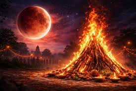 चंद्रग्रहण के चलते ब्रज में तीन मार्च के बजाए दो मार्च को किया जाएगा होली पूजन, होलिका दहन चंद्रग्रहण के चलते ब्रज में तीन मार्च के बजाए दो मार्च को किया जाएगा होली पूजन, होलिका दहन