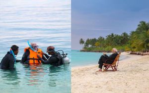  प्रधानमंत्री ने लक्षद्वीप में &lsquo;स्नॉर्कलिंग' की, तस्वीरें सोशल मीडिया पर साझा कीं