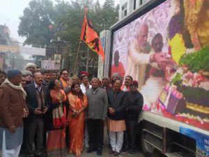 प्राण प्रतिष्ठा के साथ राम रंग में सराबोर हुई संगम नगरी प्रयागराज