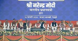 प्रधानमंत्री ने हरियाणा के रेवाड़ी में 9700 करोड़ रुपये से अधिक की विकास परियोजनाओं का शुभारंभ किया प्रधानमंत्री ने हरियाणा के रेवाड़ी में 9700 करोड़ रुपये से अधिक की विकास परियोजनाओं का शुभारंभ किया