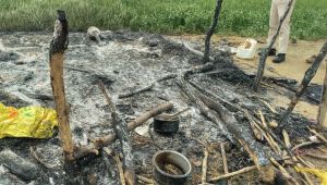  साले के घर में लगाई आग..! भतीजी की मौत