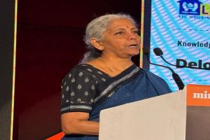 वर्तमान वित्तीय वर्ष की चौथी तिमाही में भारत का सकल घरेलू उत्पाद में 8% प्रतिशत से अधिक वृद्धि का अनुमान: वित्त मंत्री वर्तमान वित्तीय वर्ष की चौथी तिमाही में भारत का सकल घरेलू उत्पाद में 8% प्रतिशत से अधिक वृद्धि का अनुमान: वित्त मंत्री