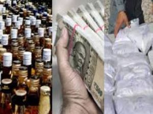 राजस्थान में आचार संहिता लागू होने के बाद 834 करोड़ रुपये से अधिक की अवैध शराब, नकदी जब्त