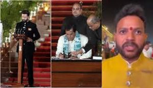  मंत्रियों ने हिंदी और अंग्रेजी में शपथ ली, परिधानों में दिखी विविधता