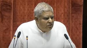 राज्यसभा में सभापति धनखड़ ने &lsquo;चक्रव्यूह' पर ली चुटकी