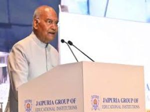 भारत ने युद्ध प्रभावित यूक्रेन से अपने छात्रों को निकालकर वैश्विक उदाहरण प्रस्तुत किया: कोविंद भारत ने युद्ध प्रभावित यूक्रेन से अपने छात्रों को निकालकर वैश्विक उदाहरण प्रस्तुत किया: कोविंद