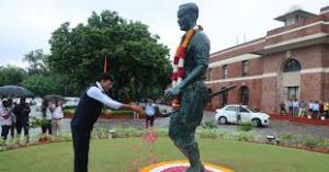 मांडविया, जफर इकबाल ने राष्ट्रीय खेल दिवस पर मेजर ध्यानचंद को श्रृद्धांजलि दी मांडविया, जफर इकबाल ने राष्ट्रीय खेल दिवस पर मेजर ध्यानचंद को श्रृद्धांजलि दी