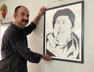 इंदौर के कलाकार ने बनाया लता का अनूठा पोर्ट्रेट, रेखाओं में पिरोए सुरों की मलिका के 90 हिट गीत इंदौर के कलाकार ने बनाया लता का अनूठा पोर्ट्रेट, रेखाओं में पिरोए सुरों की मलिका के 90 हिट गीत