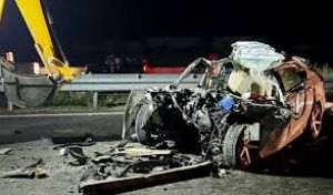 कार के पेड़ से टकरा जाने के कारण एक ही परिवार के चार लोगों की मौत और तीन अन्य घायल कार के पेड़ से टकरा जाने के कारण एक ही परिवार के चार लोगों की मौत और तीन अन्य घायल